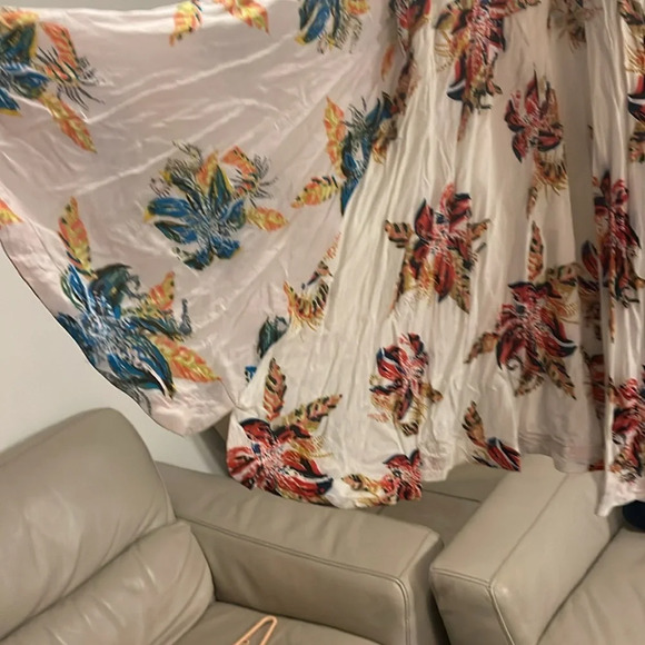 Free People Floral Dress - White and Pink - Picture 4 of 4